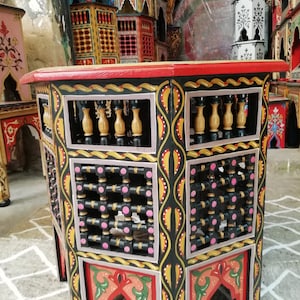 Wooden coffee table, consoles, sofas, dining table, round side table, Moroccan end table,