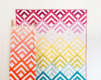 Cabin Peaks Quilt Pattern