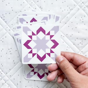 Starly Vinyl Sticker - Purple
