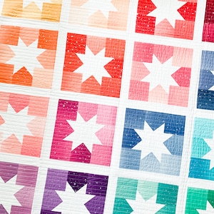Joyful Stars Quilt Pattern