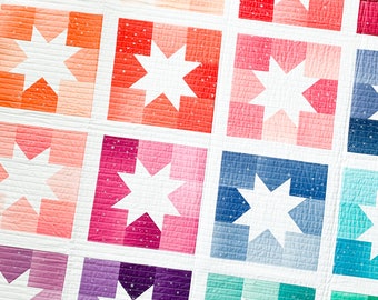 Joyful Stars Quilt Pattern