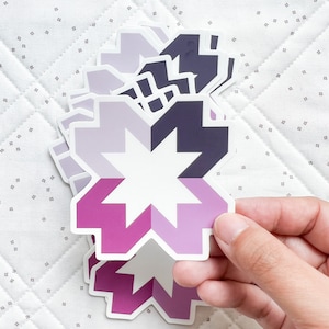 Starlight Vinyl Sticker - Purple