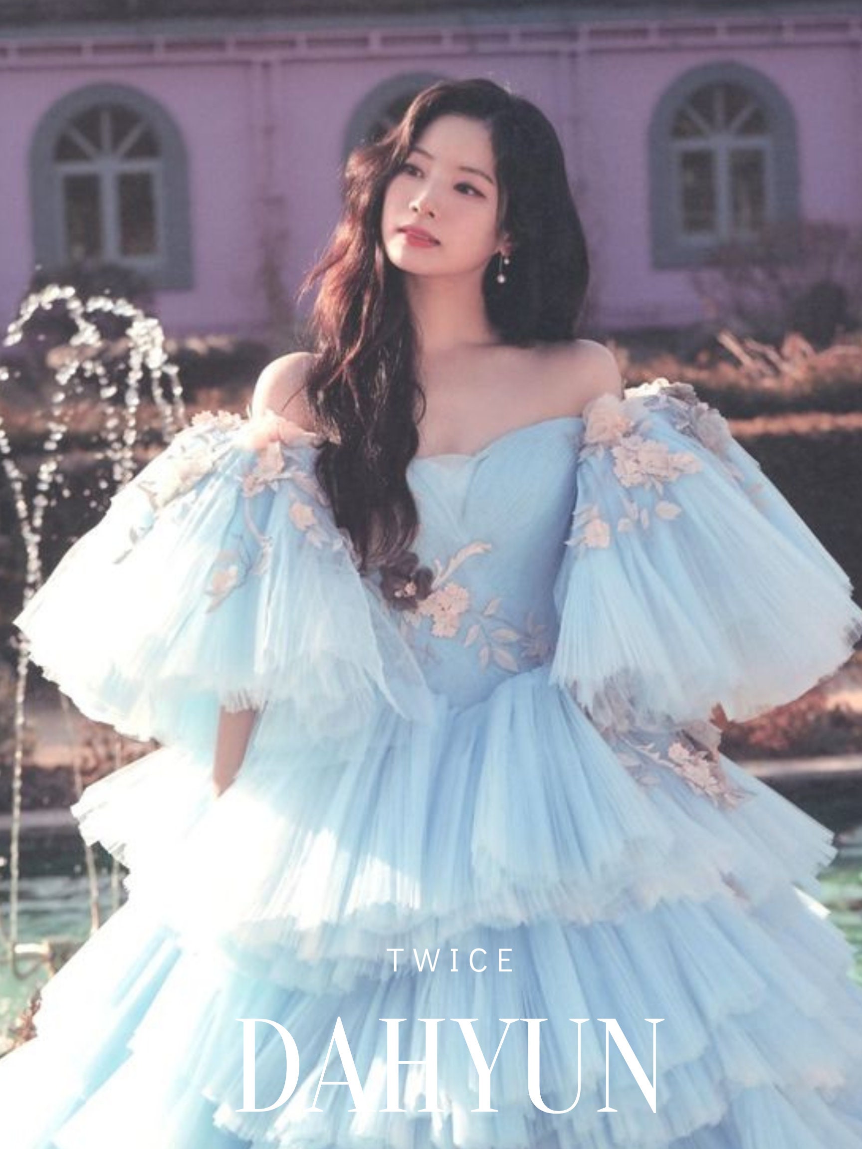 dahyun blue dress Rachel Sweetheart Neck Short Sleeve Show Choir Dress  G2 Performance Band  Accessories