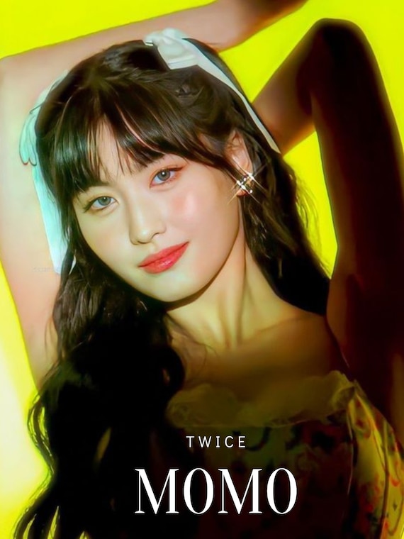 Twice Momo Poster, Minimalistic, Instant Download, Ready to Print