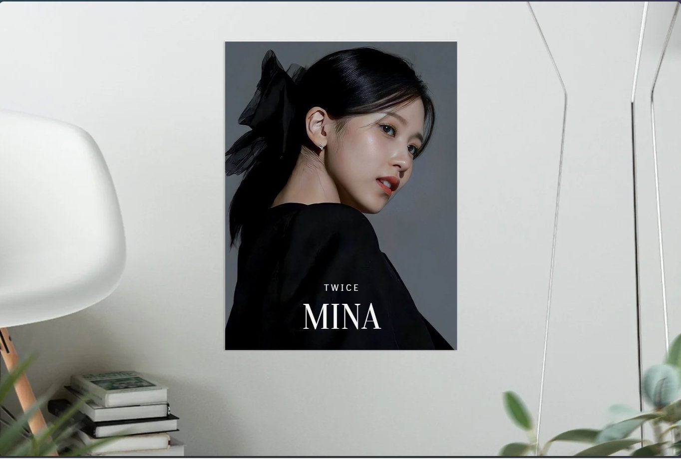 Twice Mina Poster, Minimalistic, Instant Download, Ready to Print