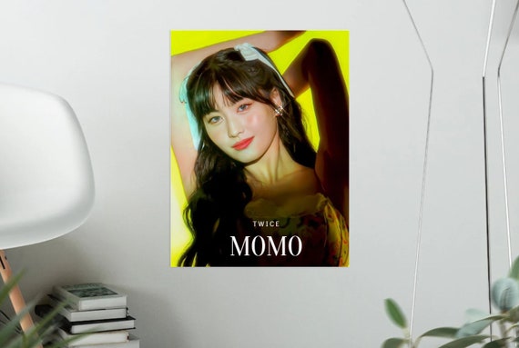 Twice Momo Poster, Minimalistic, Instant Download, Ready to Print