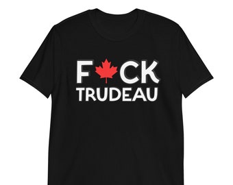 Anti Justin Trudeau Shirt: Canada Flag Tee - Freedom Convoy 2022