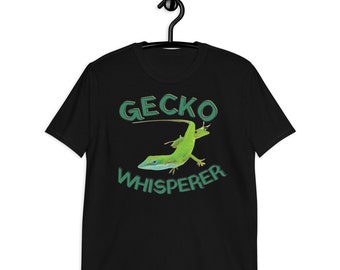 Camiseta Gecko Whisperer: Camiseta engraçada de lagarto, presente para amantes de répteis