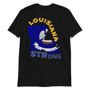 Louisiana Home State T Shirt Gift