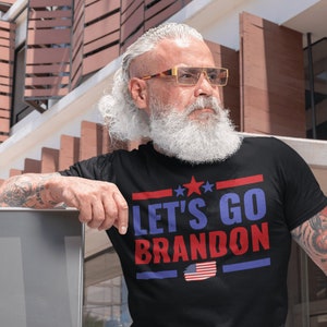 Let&#39;s Go Brandon T-Shirt: Funny Joe Biden Chant Shirt