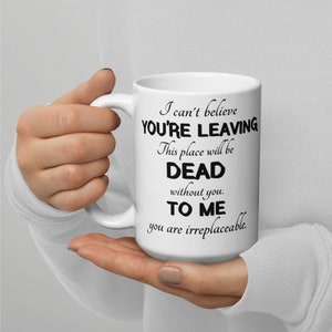 Coworker Leaving Gift, Funny Coworker Goodbye Gift, Coworker Thank You, Coworker Going Away, Gift For Coworker, Gift Appreciation