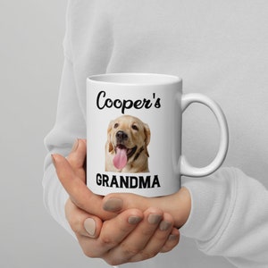 Personalized Dog Grandma Gift, Grandma Dog, Dog Grandma Coffee Mug