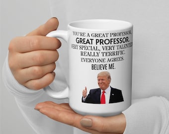 Grappige professormok, troefcadeau, bedankt professor