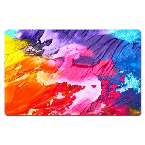 Schreibtischunterlage: Großes buntes Mousepad