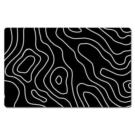 Black And White Mouse Pads & Desk Mats for Sale