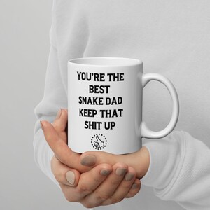 Taza "Papá Serpiente": Regalo divertido para los amantes de las serpientes