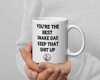 Snake Dad Mug: Funny Snake Lover Gift