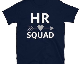 HR Squad T-Shirt, Human Resources Gift, Office Tee