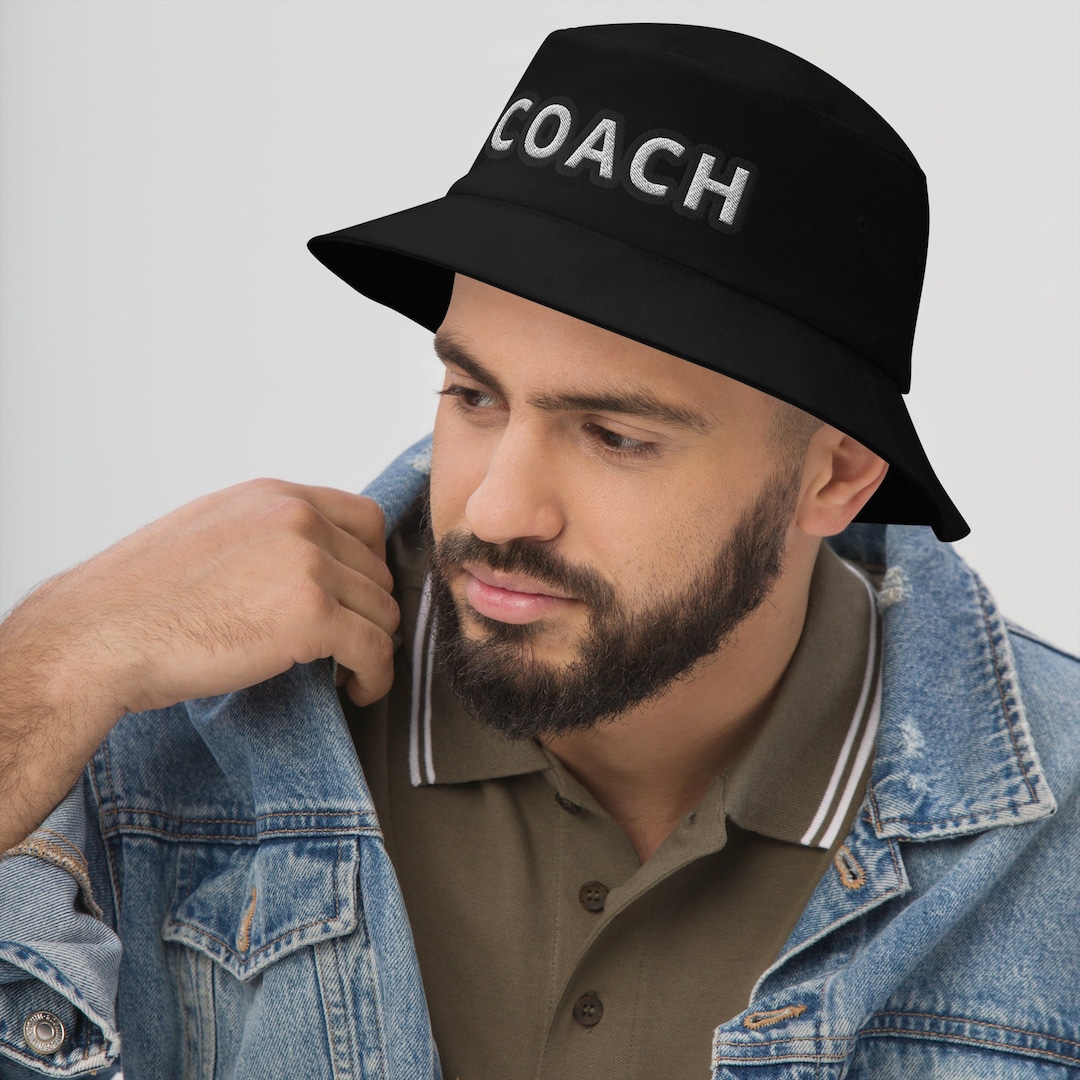 Coach Black Fleece Bucket Hat XS-S Coach Embroidered Statement Hat | Bucket Hat | DSY Lifestyle main image 3