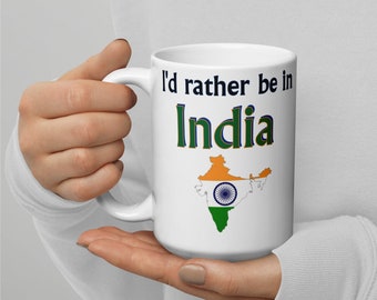 Mok India-kaart: India Pride-cadeau