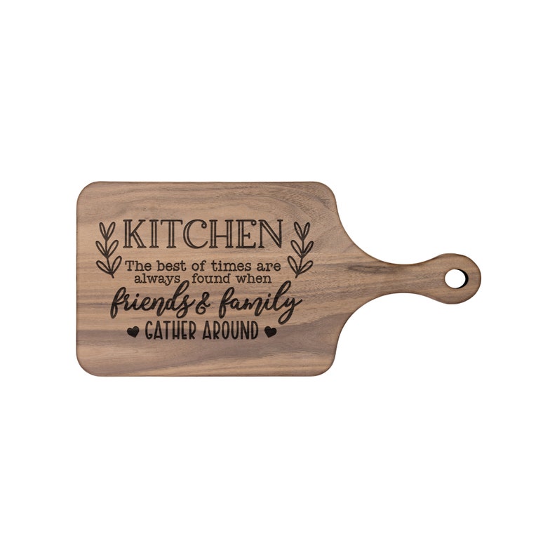 Engraved Maple Wood Cutting Board - Thumbnail 4
