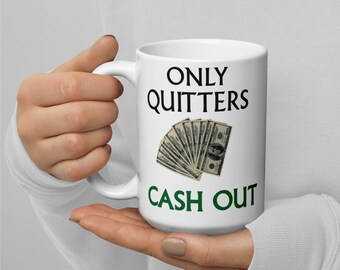 Anker Tasse mit Spruch: Stock Börse Geschenk