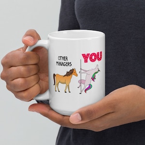 Personalized Manager Mug: Appreciation Gift for Leaders
