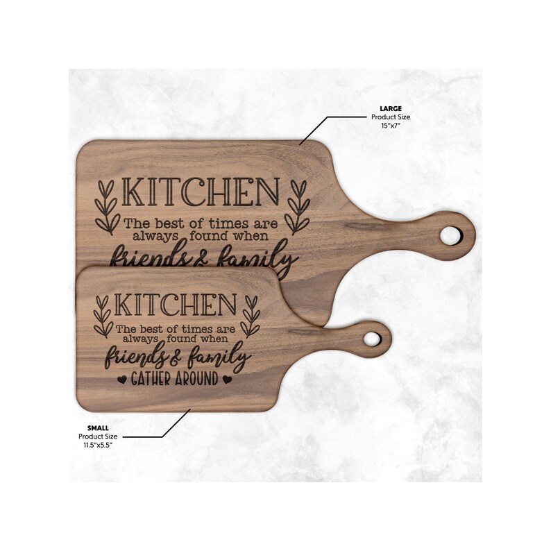 Engraved Maple Wood Cutting Board - Thumbnail 2