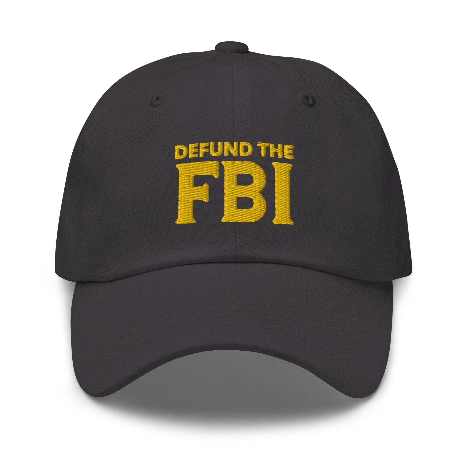 Cappello costume ricamato FBI Federal Bureau of Investigation Marina