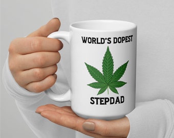 Funny Stepdad Mug: World's Dopest Stepdad Gift
