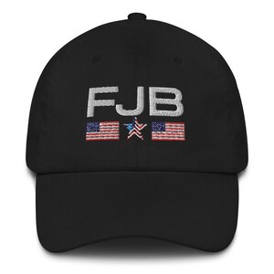 FJB Dad Hat FJB Hat Anti Biden USA Flag F Biden Embroidered image 6