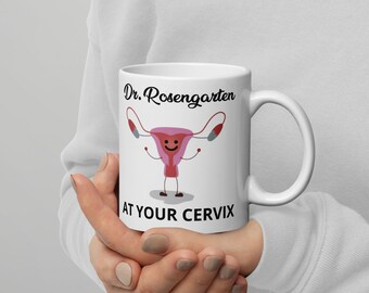 Funny OBGYN Mug, Personalized OBGYN Coffee Cup