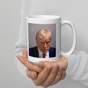 President Donald J Trump Mugshot Mug
