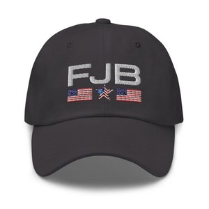 FJB Dad Hat FJB Hat Anti Biden USA Flag F Biden Embroidered image 3