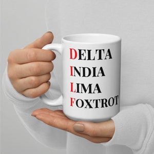 Dilf Coffee Mug For Dad, Funny Dilf Gift For Him, Birthday Gift, Father&#39;s Day Mug, New Dad Mug, Husband Gift For Christmas, Military Gifts