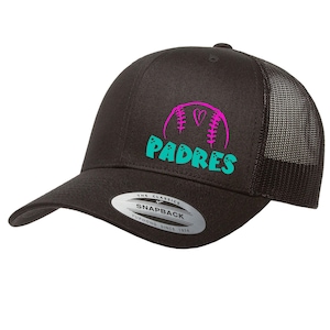 San Diego Baseball Hat, 2 Color Choices, SD Baseball Game Day Hat, Support Hat