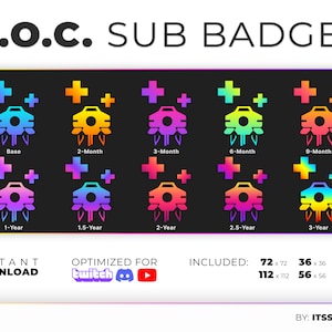 Apex Legends ライフライン D.O.C. Twitch サブバッジ