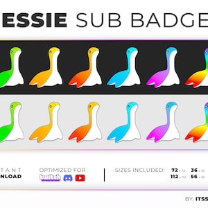 Apex Legends Nessie Sub Badges for Twitch