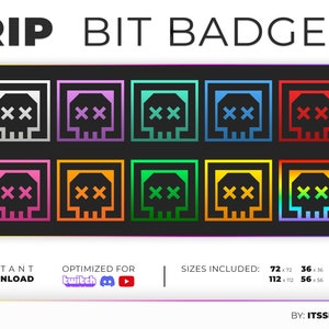 Apex Legends Death Box Bit Badges for Twitch