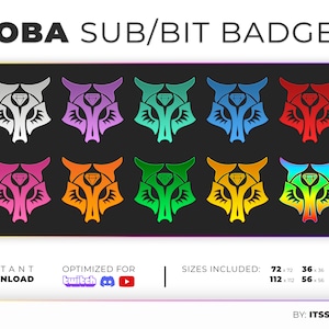 Apex Legends Loba Sub/Bit Badges for Twitch