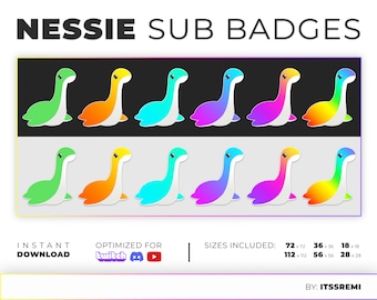 Apex Legends Nessie Sub-badges voor Twitch