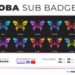 Apex Legends Loba Sub/Bit Badges for Twitch (Mega Pack)