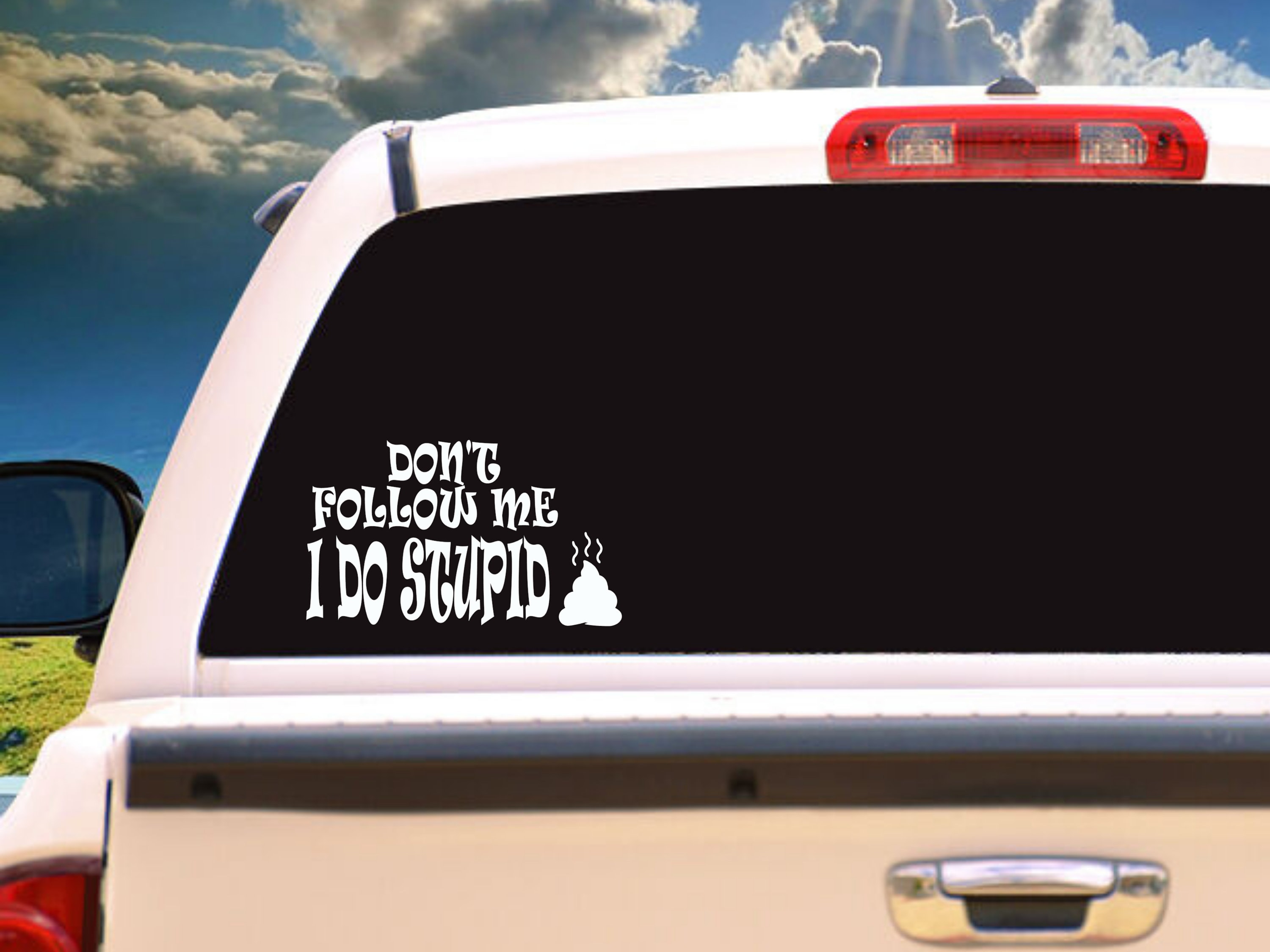 dont mess with me today im out of my medication vinyl funny car decal 