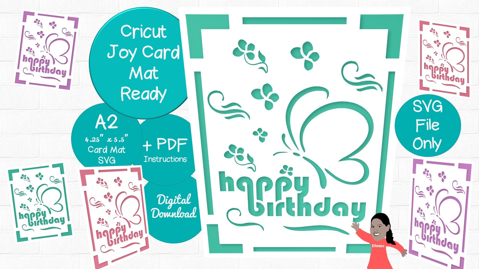 Cricut Joy Card Mat, 4.5 x 6.25
