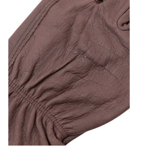Dark Brown Craftmaterialen & Gereedschappen M Safety Gear Buffalo Premium Leather Multipurpose Work Gloves/Drivers 
