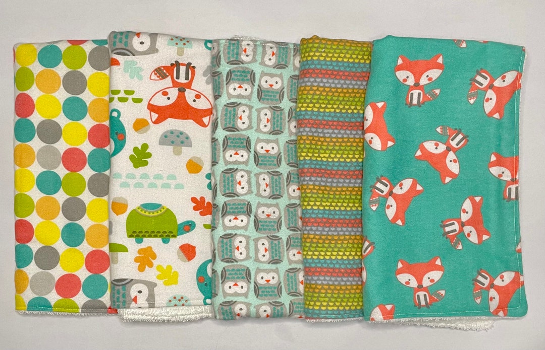 Unisex Burp Cloth, 100 Cotton, Burp Rags, Burping Cloth, Feeding Cloth, Baby Gift, Terry Cloth
