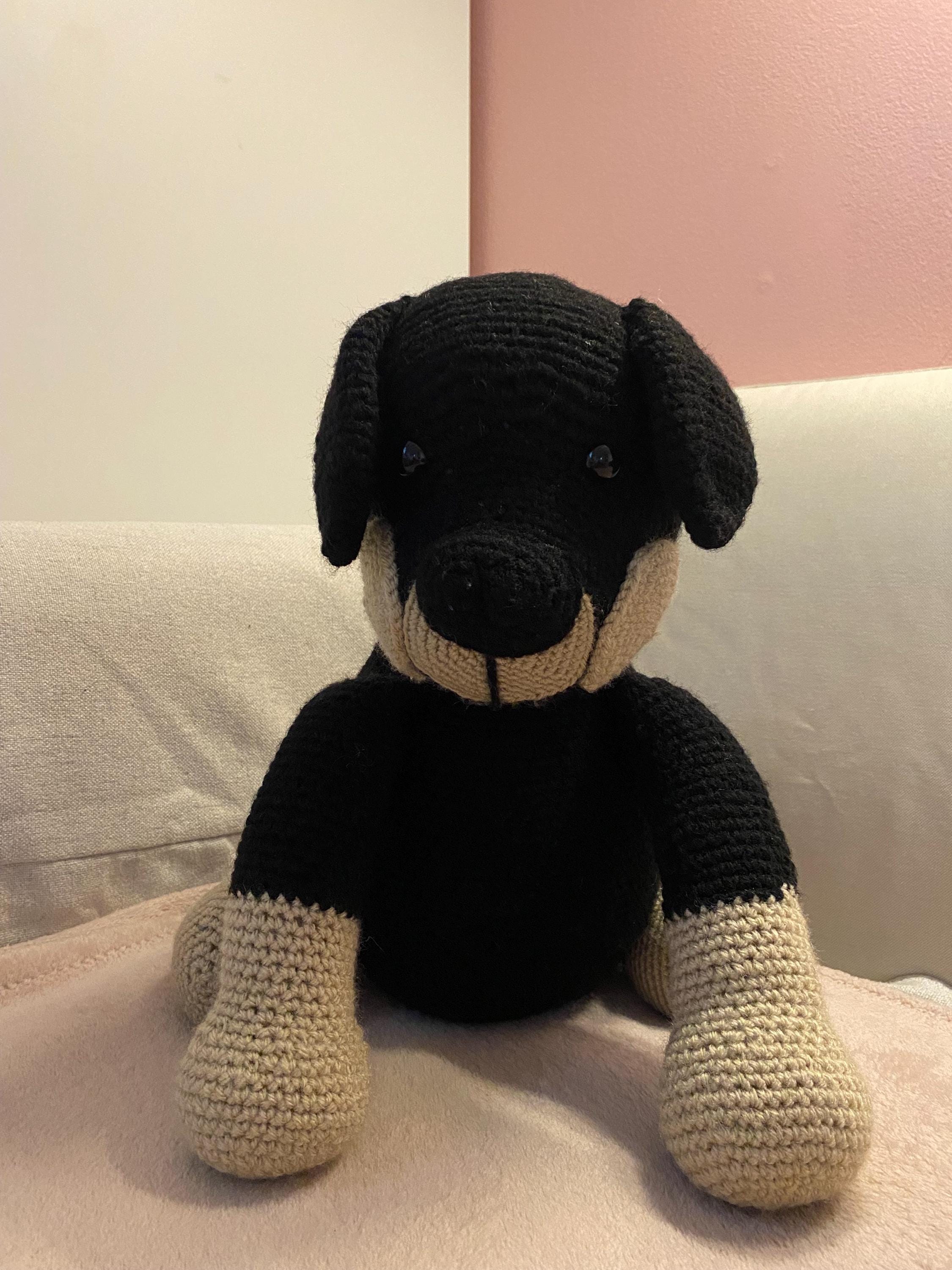 Rottweiler Dog Plush - Etsy