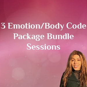 3 Emotion/body code sessions bundle