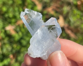 Celestite (Celestine) Crystal Cluster from Madagascar