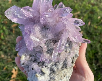 Las Vigas Veracruz Amethyst Crystal Cluster